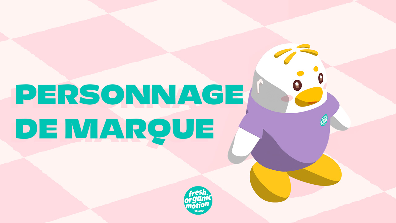 브랜드 캐릭터 관련 기사 배너. 스튜디오 마스코트 미미가 체스판 위에서 창작의 전략적 측면을 표현한 일러스트.