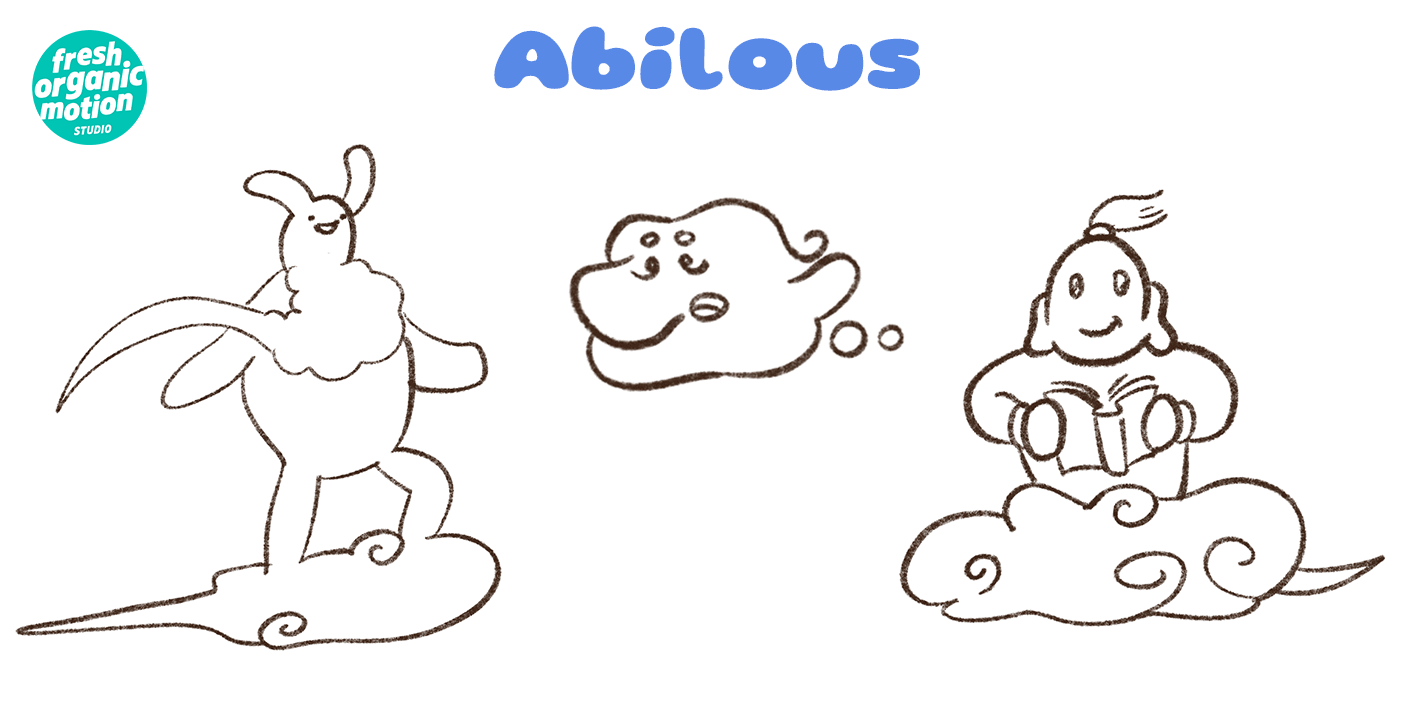croquis mascottes génie