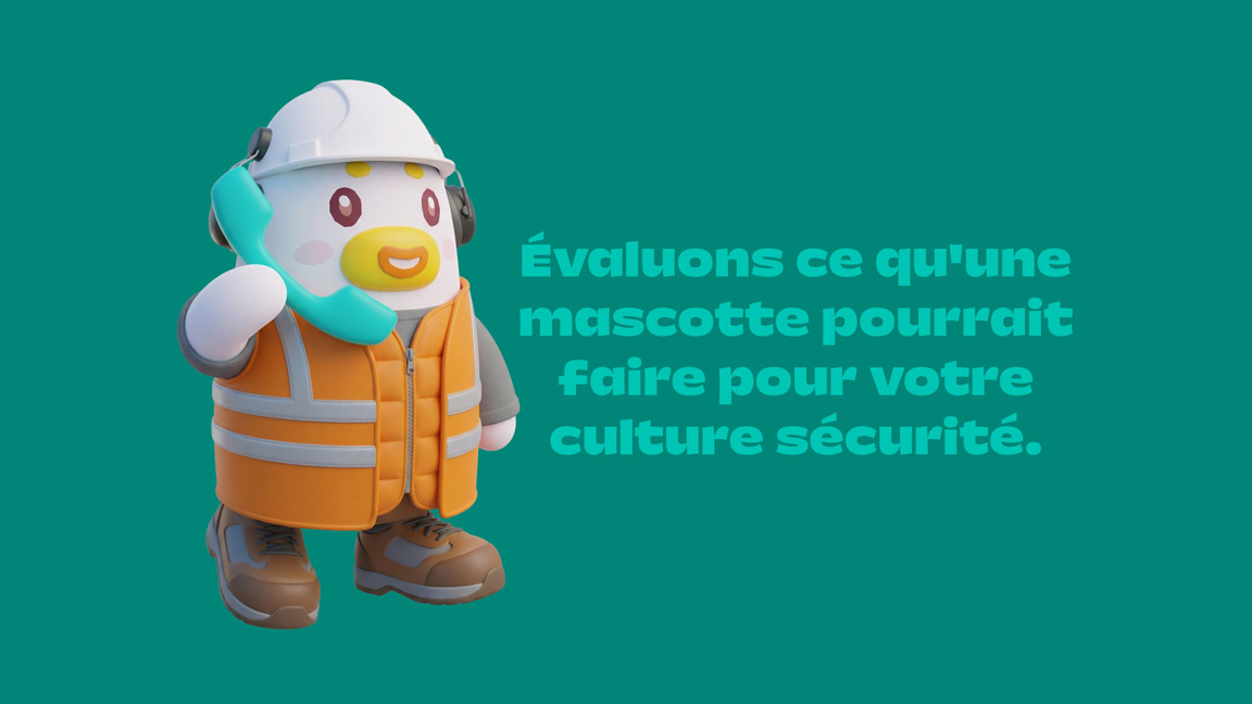 évaluons ce qu'une mascotte sécurité peut faire pour votre société