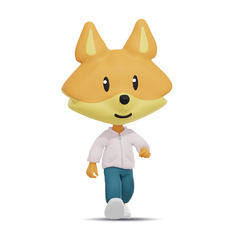 3D mascot