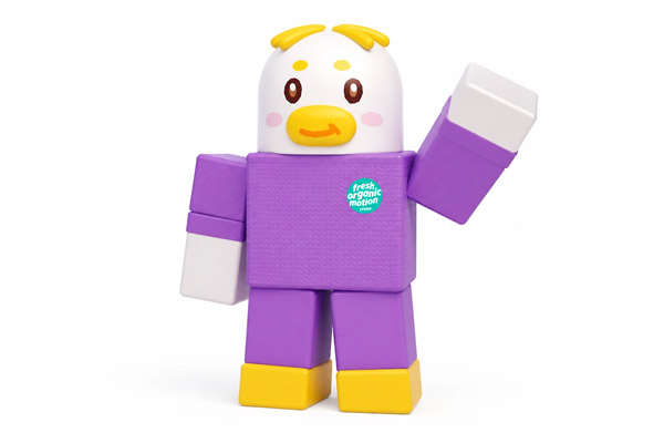 Mascotte du studio version Roblox