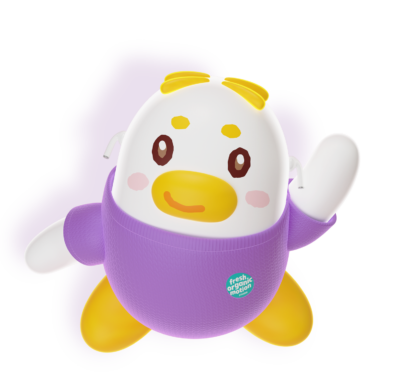 Mimi la mascotte dit bonjour !