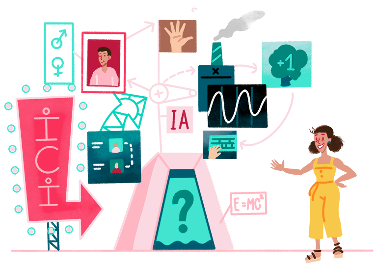 Illustration animation IA